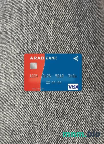 Algeria Arab bank Algeria wygląd zdjęcia karty wizowej skan PSD + zdjęcie